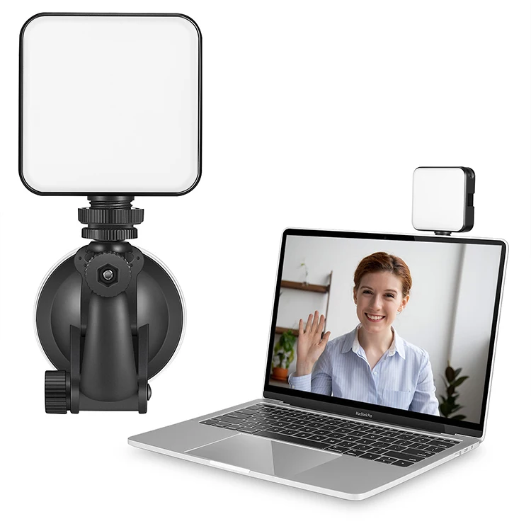 
Computer Live Photography Light W64 Video Conference Lighting Rotating Ball Head Adjustable Fill light Mobile Phone Camera 