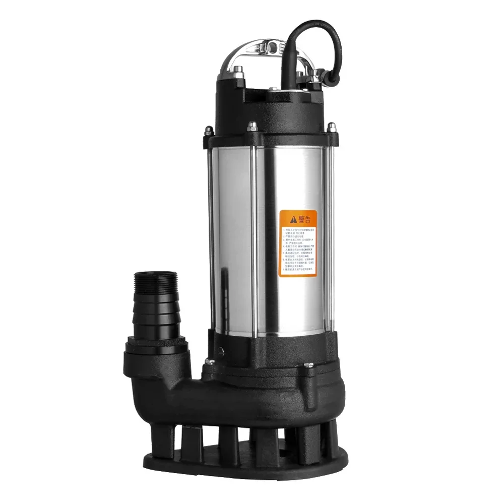 2 Inch Submersible Sewage Pump For Wastewater Treatment Stainless Steel Self Priming Electric Automatic Water Pump