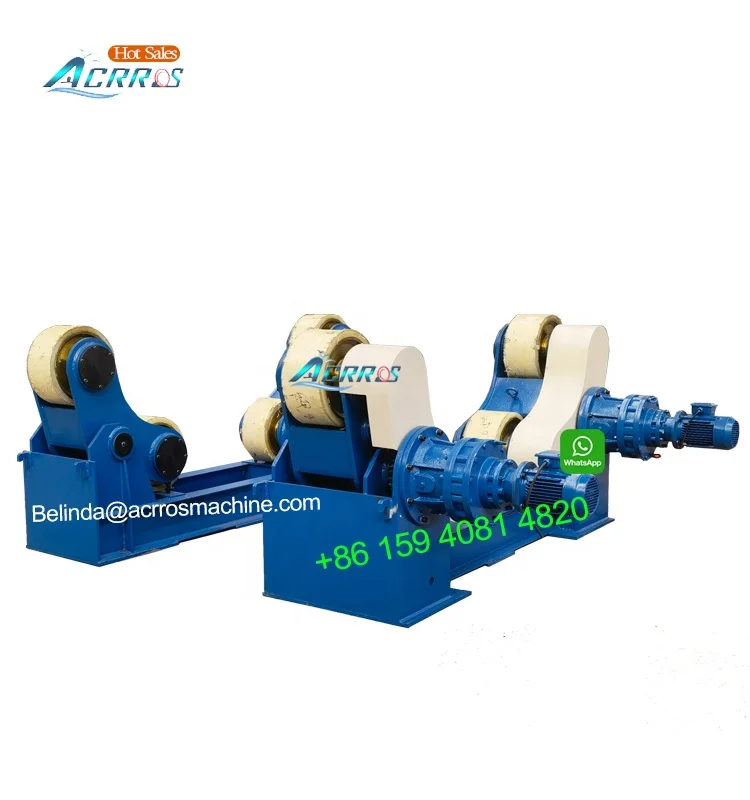 Capacity 10ton Self-Adjustable Welding Rotators For Pipe