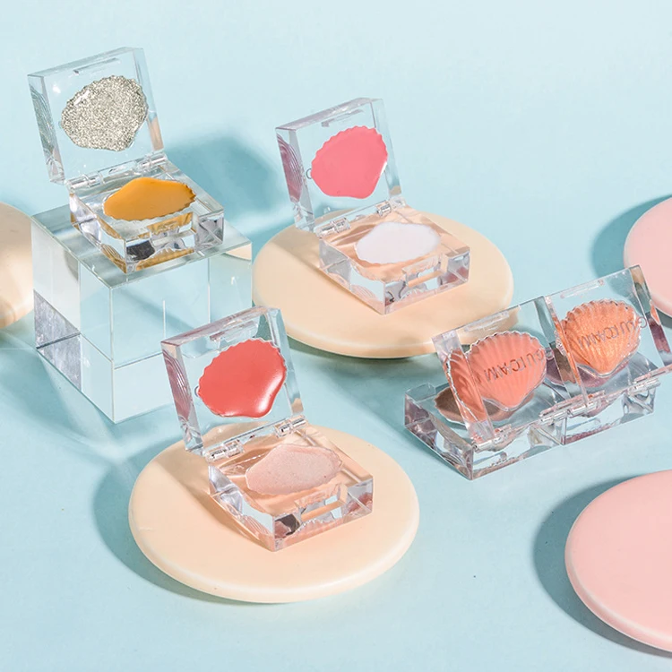 Маленькие румяна-Кремовые румяна от частного бренда Румяна