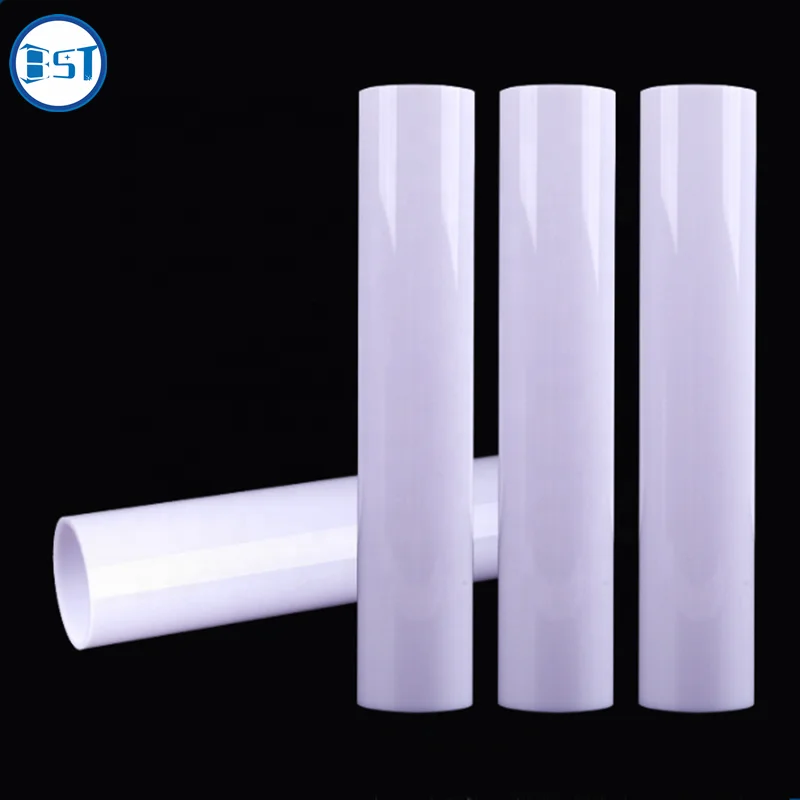 Factory Custom extrusion milky Polycarbonate diffuser opal PC/PMMA Acrylic tubes for led lamp