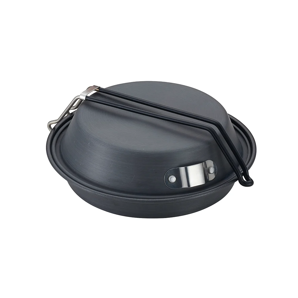 Hot Sale 1 Person Camping Outdoor Hiking Cheap Magic Cooking Set Aluminum Cooking Pot