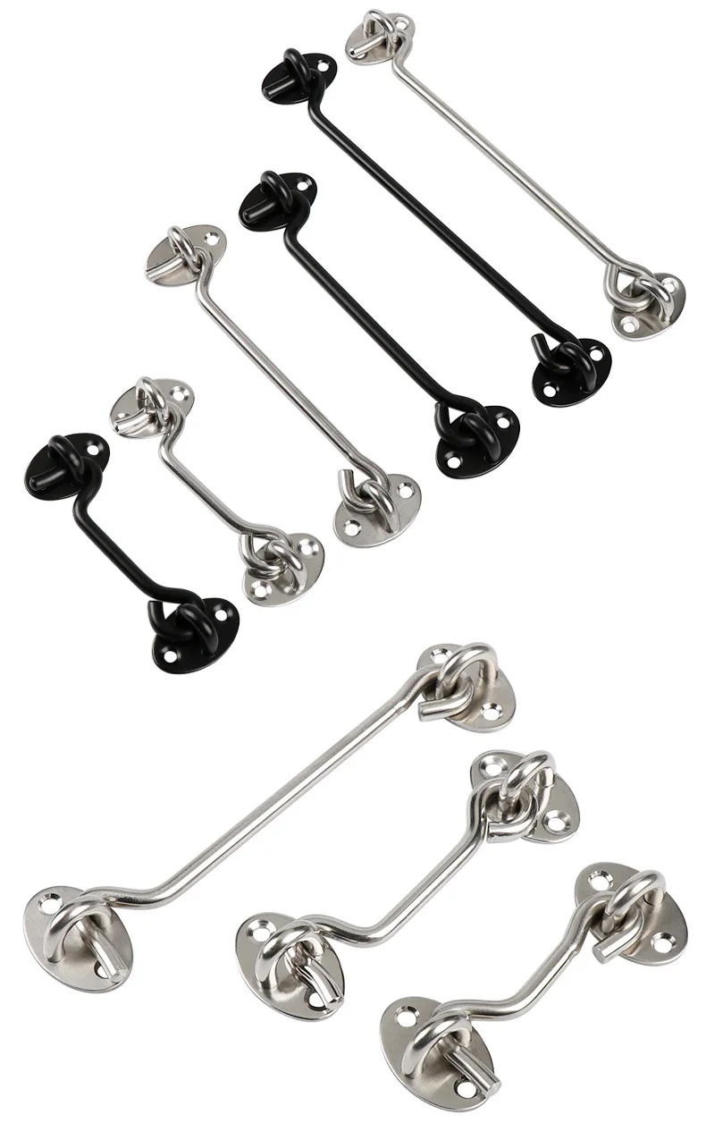 Jinnate Child Safety Lock Stainless Steel Lock Punch Free Lock