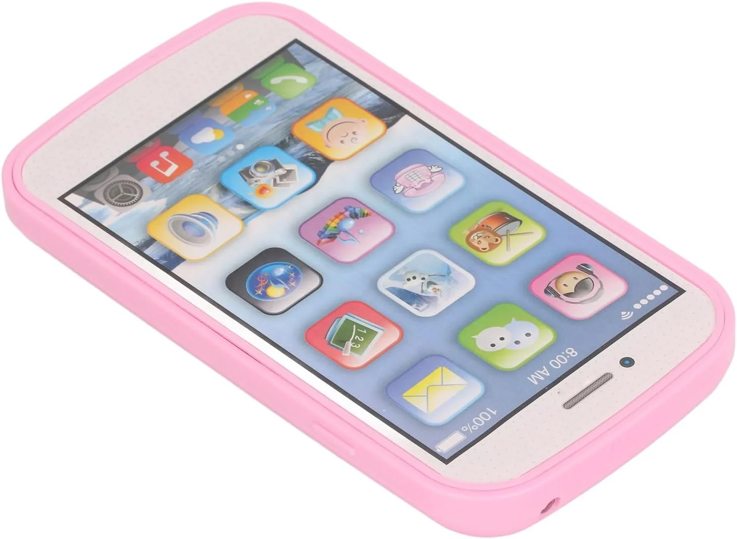 Baby Cell Phone Toy, Touch Screen Mobile Toy, Kids Learning Toy Play Cell Phone with Music