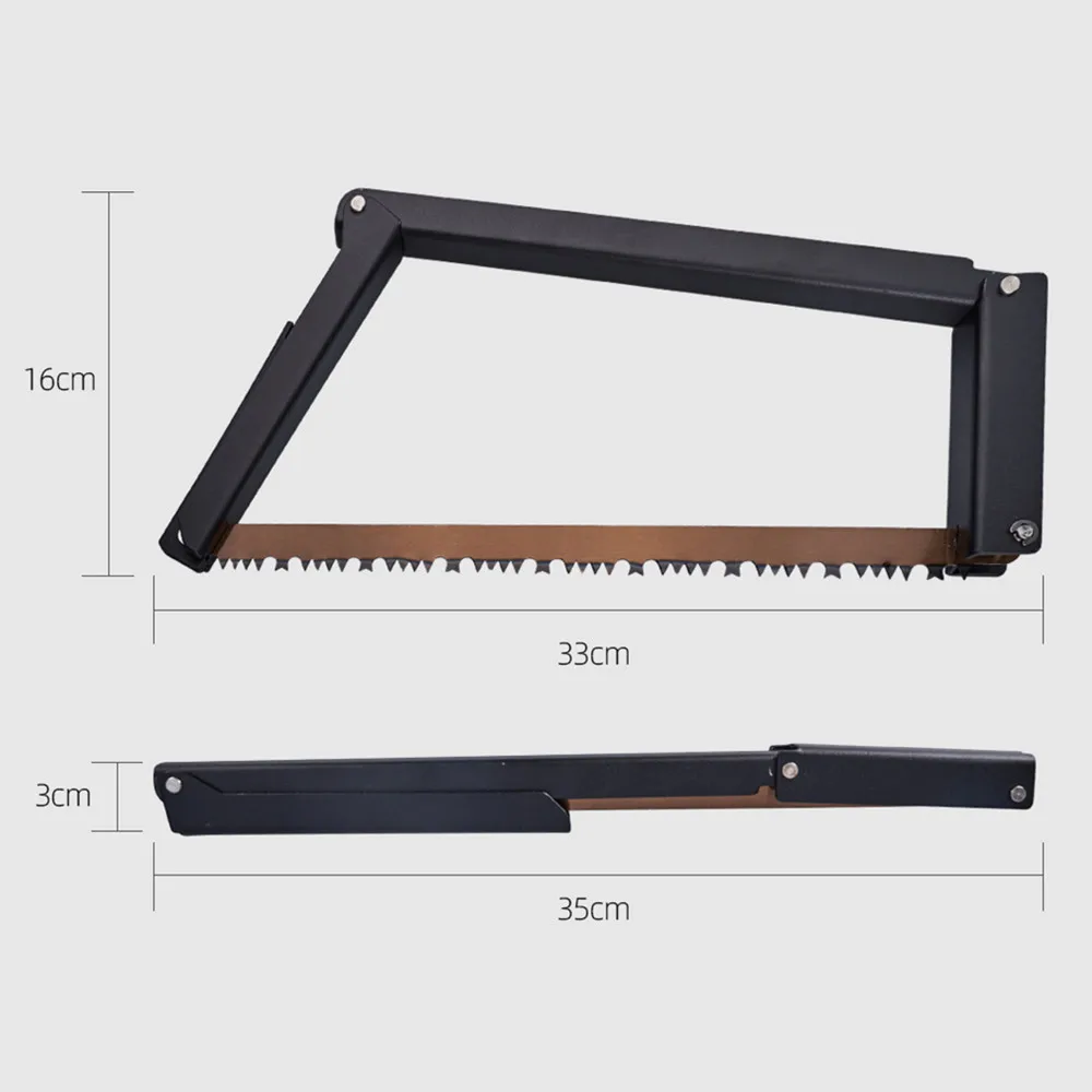 Outdoor Camping Large Hand-Held Folding Saw Portable Handsaw Camping Aluminum Handsaw