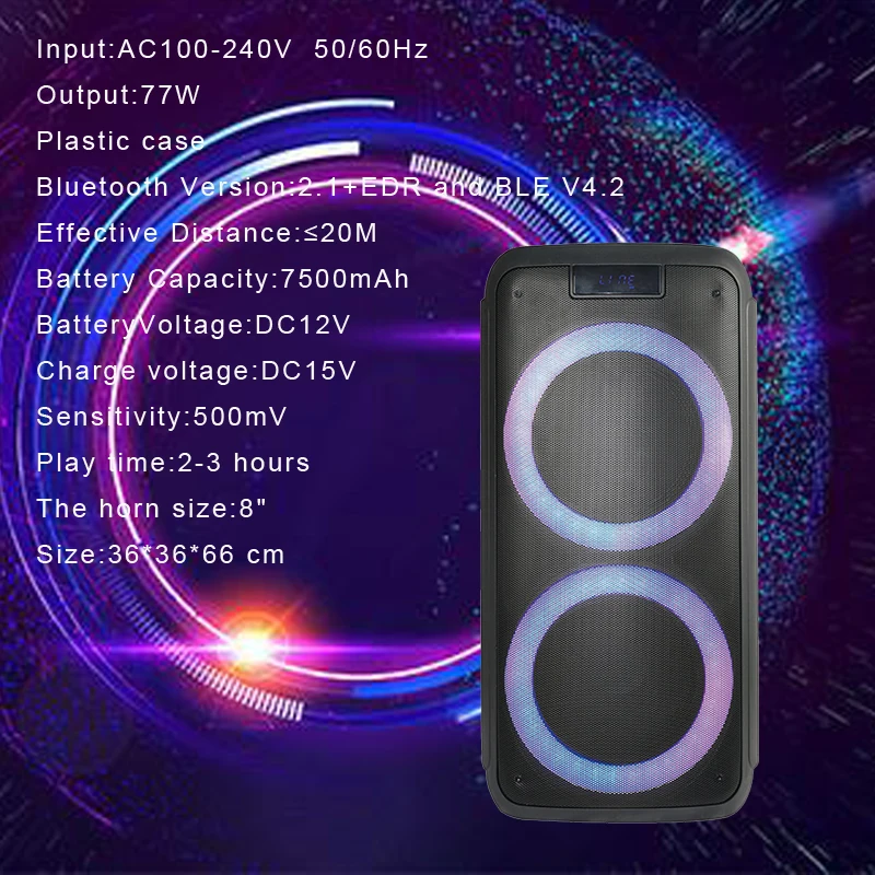 Factory Sale Easy To Use Party Available Sale Professional Audio Video Dj Bass Speaker