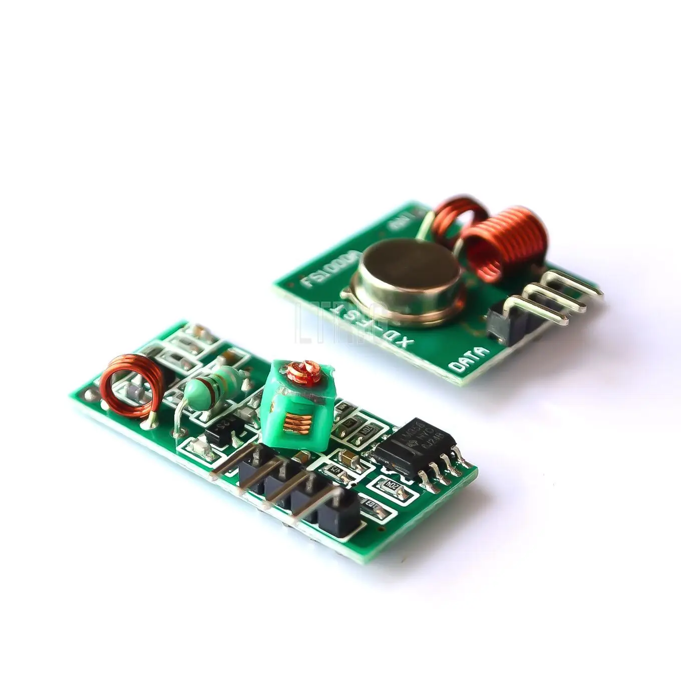 LTRIG Custom 1PCSair RF wireless receiver module & transmitter module board Ordinary super- regeneration 315/433MHZ DC5V