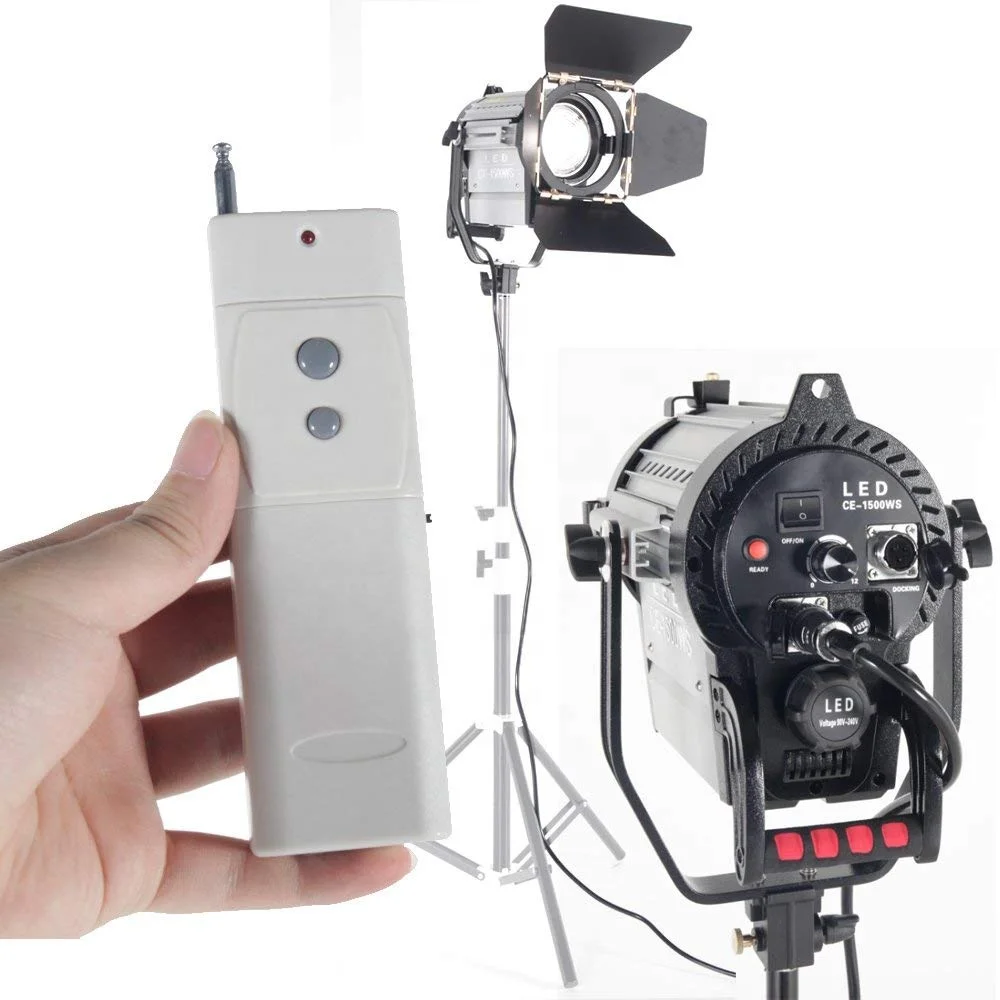 Wireless Remote Control Dimmable Spotlights LED150W LED Studio Fresnel Spot Light 3200-5500K for Camera Photo Video