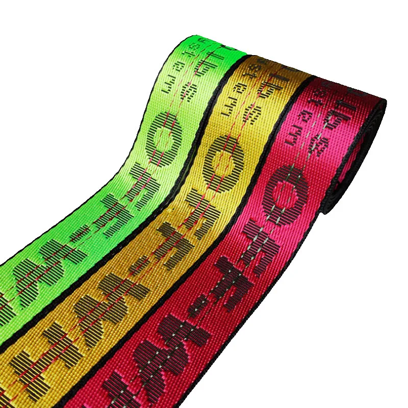 Factory fast delivery cheap low price strong camera tape belt strap nylon custom solid color Plain/Flat/Twill polyester webbing