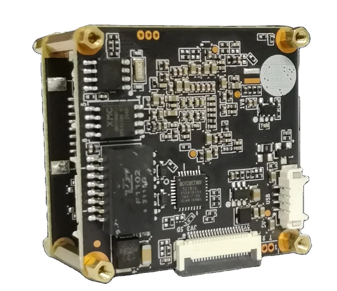 Модуль IP-камеры 3MP 5MP 8MP WDR с фиксированным объективом и датчиком обнаружения человека, поддержка подключения платы ввода/вывода и соединения модуля 4G