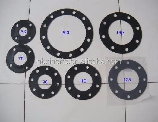 Hot Product Graphite Ptfe Rubber O-ring Flat Gaskets Non Metallic Flat Gasket Subsea Gasket