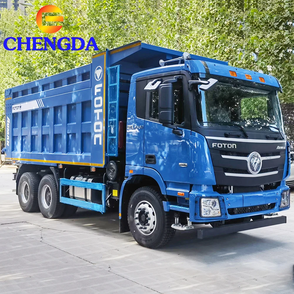 Heavy Duty 30ton Foton 6x4 10 Wheel Tipper Dumper Truck New Used Foton Dump Truck For Sale Jamaica