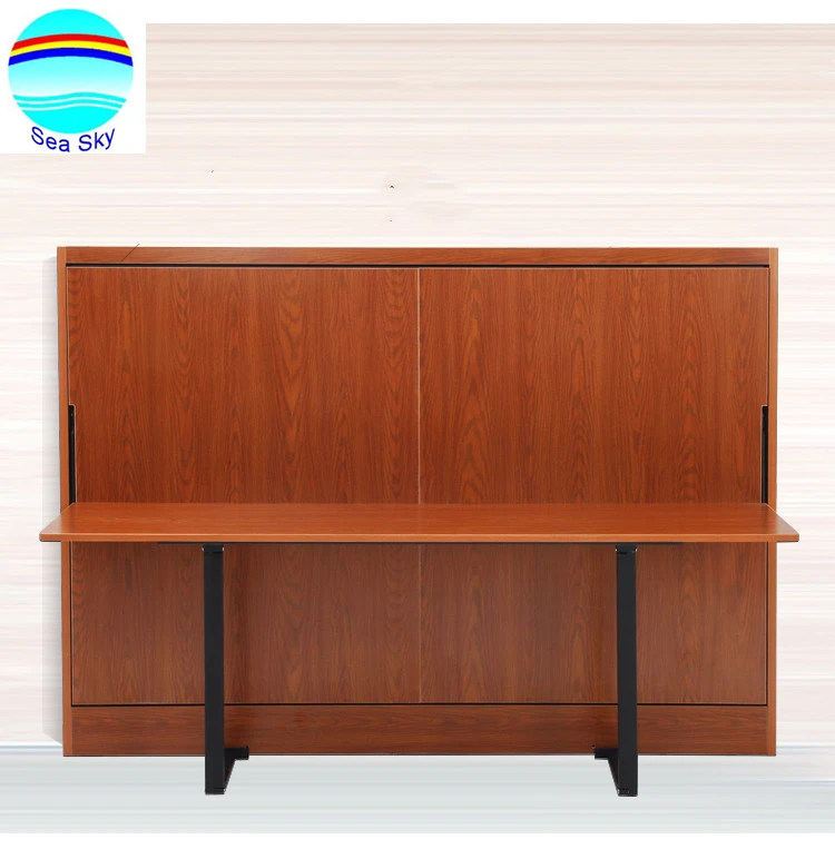 Современные компактные деревянные подъемные кровати, вертикальный скрытый трансформер, Настенный комплект оборудования