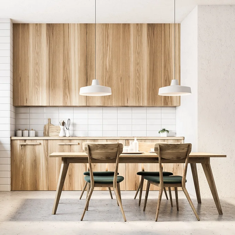 Vietnam Cheap buy kitchen cupboards kitchen cupboard set cabinet simple cupboard design RTA solid wood kitchen cabinets