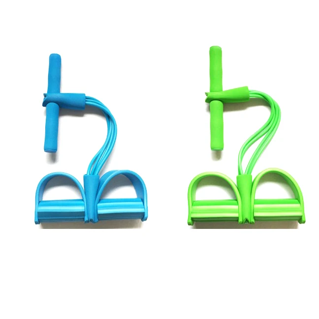 
ODM OEM exercise heavy duty resistance band set foot pedal pull rope 