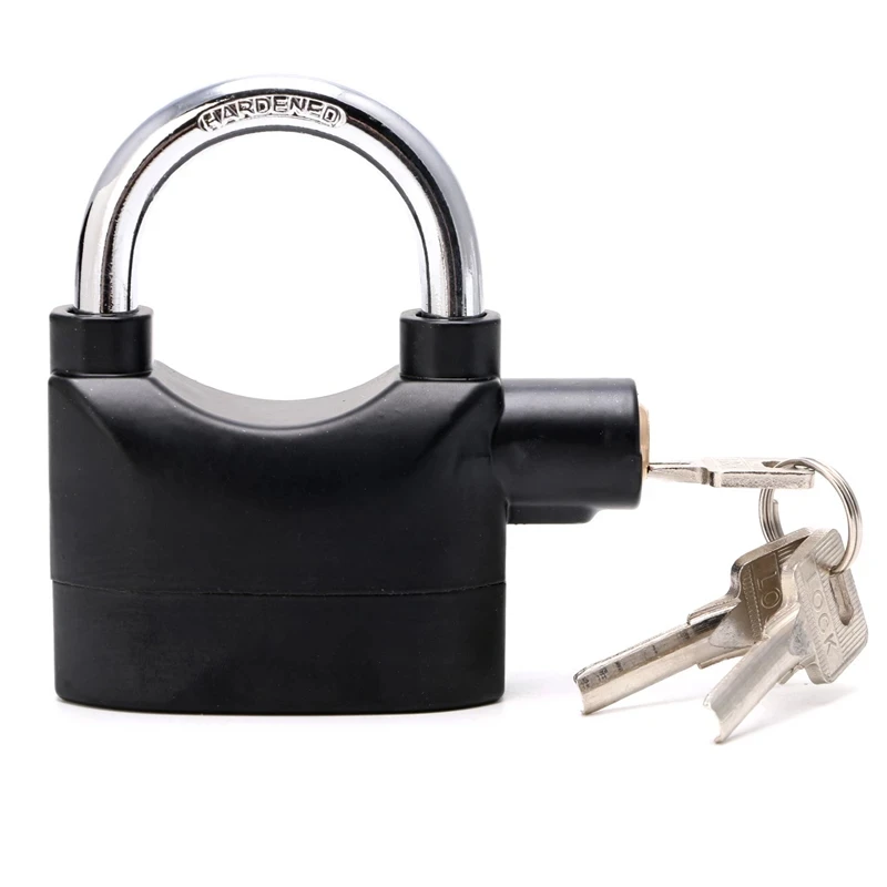 factory price 110dB Security alarm lock for bicycle motorbike waterproof mini portable podlock door lock alarm