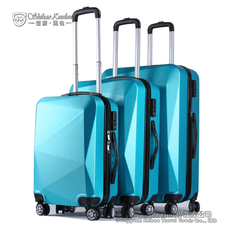 Fashion High Quality abs pc  trolley Suitcase Customization