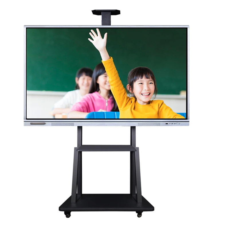 65 75 85 Inches Interactive Boards Touch Screen Android and windows System Smart Board Blackboard School Classroom