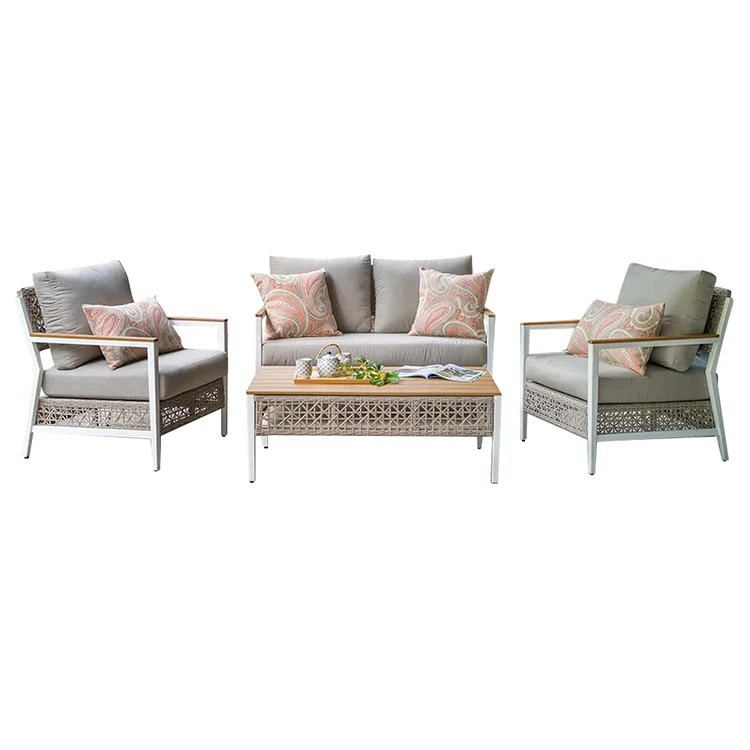 Made In China Superior Quality Outdoor Furniture Sets Waterproof Sofa Garden Furniture Set Rattan Sofa