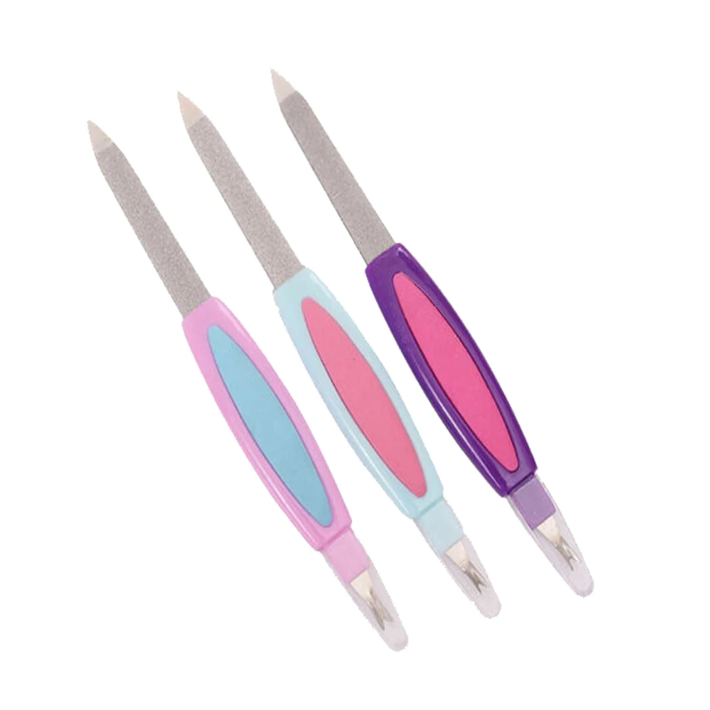 Buy High Quality Glitter Custom label Nail File Tool Nano Glass Buffer Polishing Grinding Beauty Nail Art Manicure Nail Files