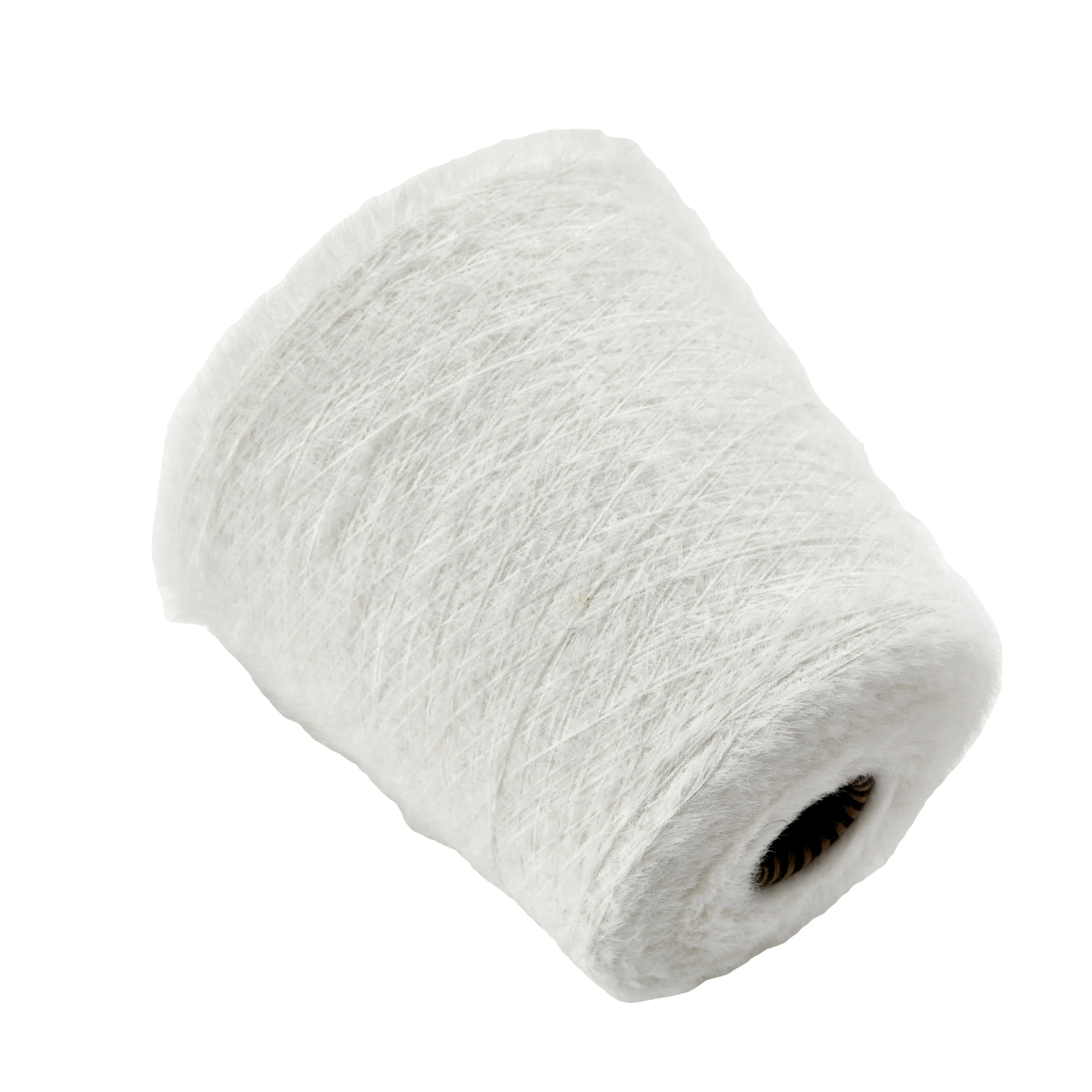 Good Price 100% Nylon Hairy Feather Multicolor  Knitting Fancy Yarn