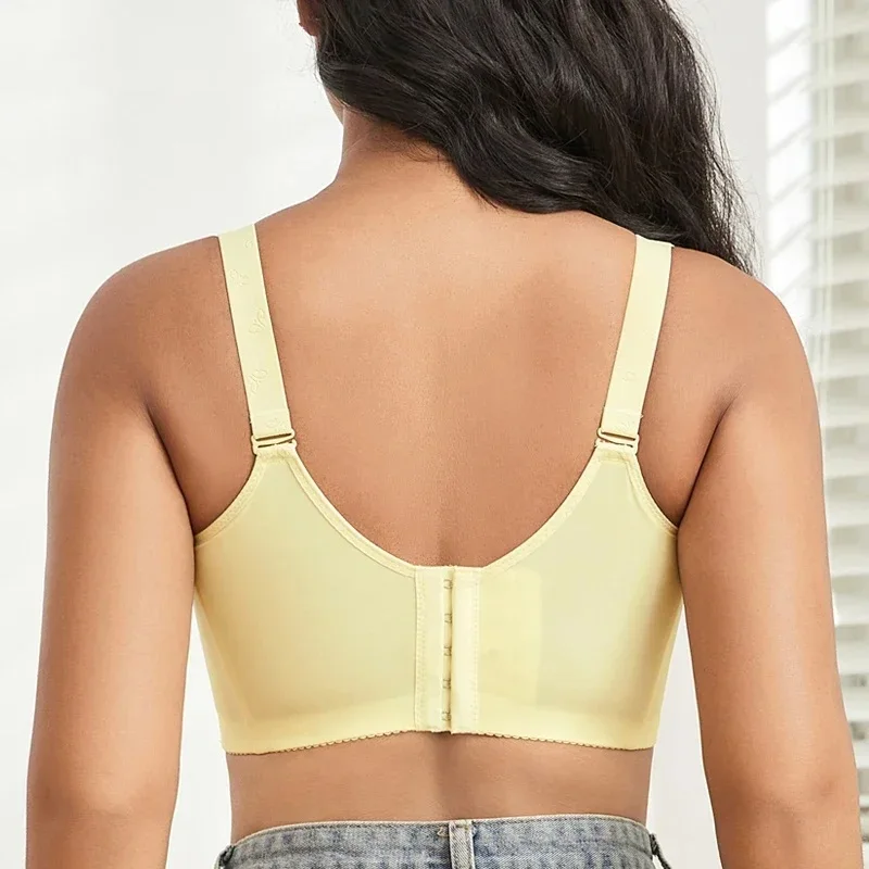 Push Up Bra Plus Size Lace Bras for Women Underwire Brassiere C D E Cup