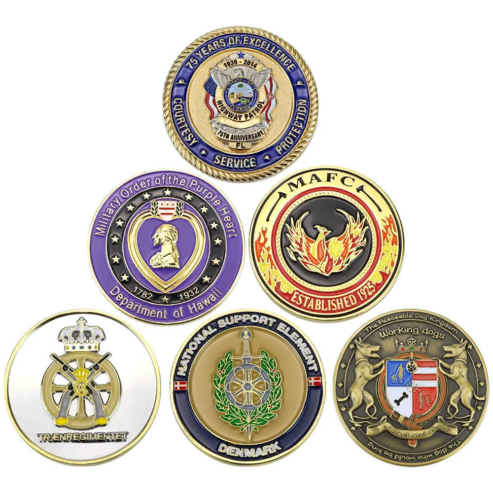 Custom Token Buying Monedas De Bronce Old Value Moneta 25mm Logo Brass Copper Silver Gold Coins