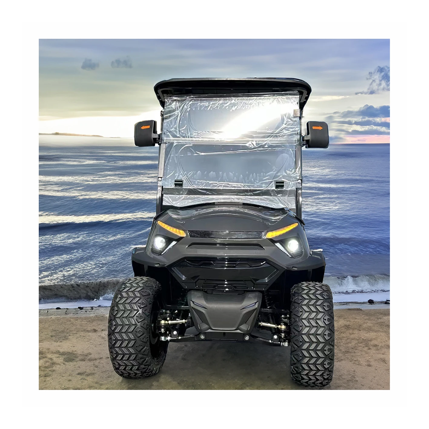 Factory Price Top Quality Pink Yamaha Golf Cart 2024 Electric Club Car Offroad for Sale