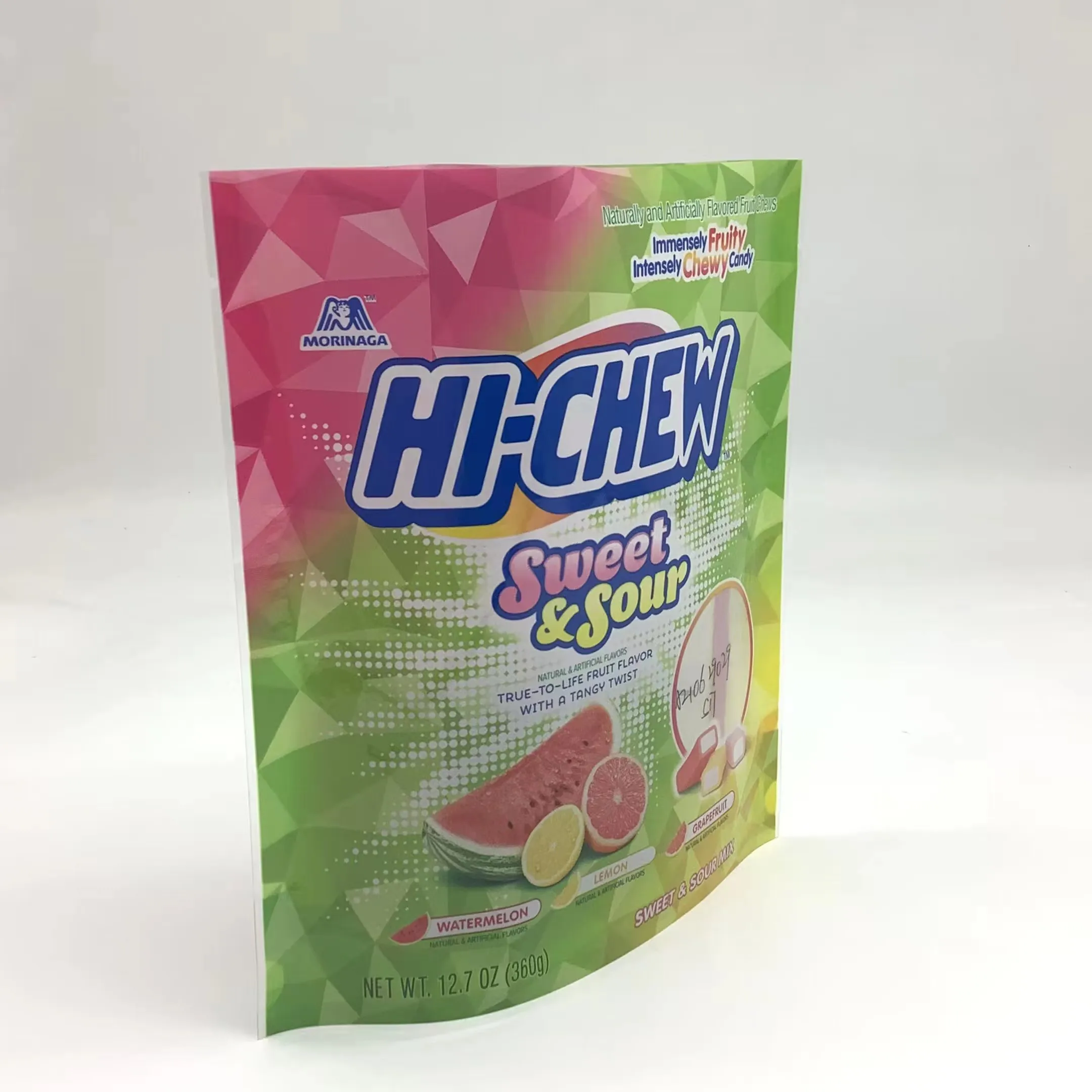 Food Series Tea And Dried Fruit Packaging PET Matte Film PE Composite Bag/Aluminum-plated Zipper Stand Up Bag