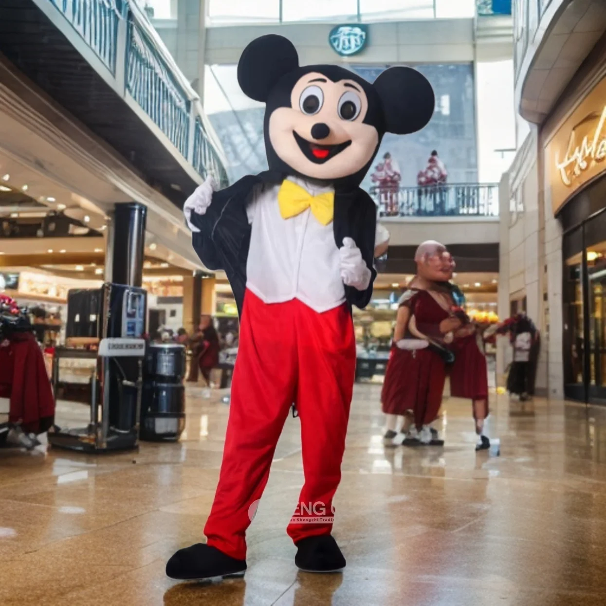 Bestselling mascot costume for cosplay costume mickey mouse party mickey mouse plush costumes