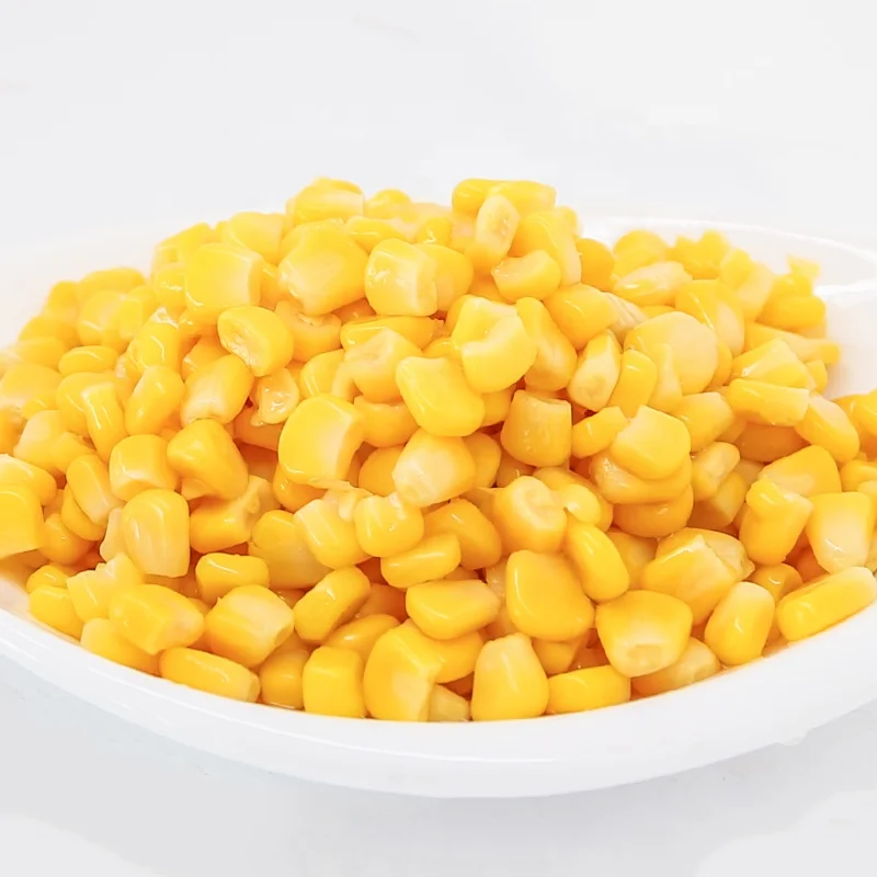 fresh sweet non gmo canned Rich nutrition corn in tins