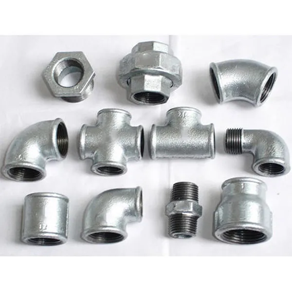 Black malleable iron pipe fittings