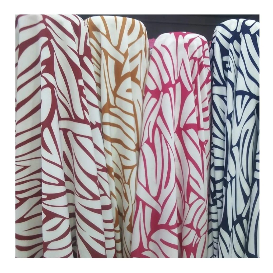 woven 100% polyester four way spandex print fabric 4 way stretch fabric spandex 4 way stretch fabric for dance