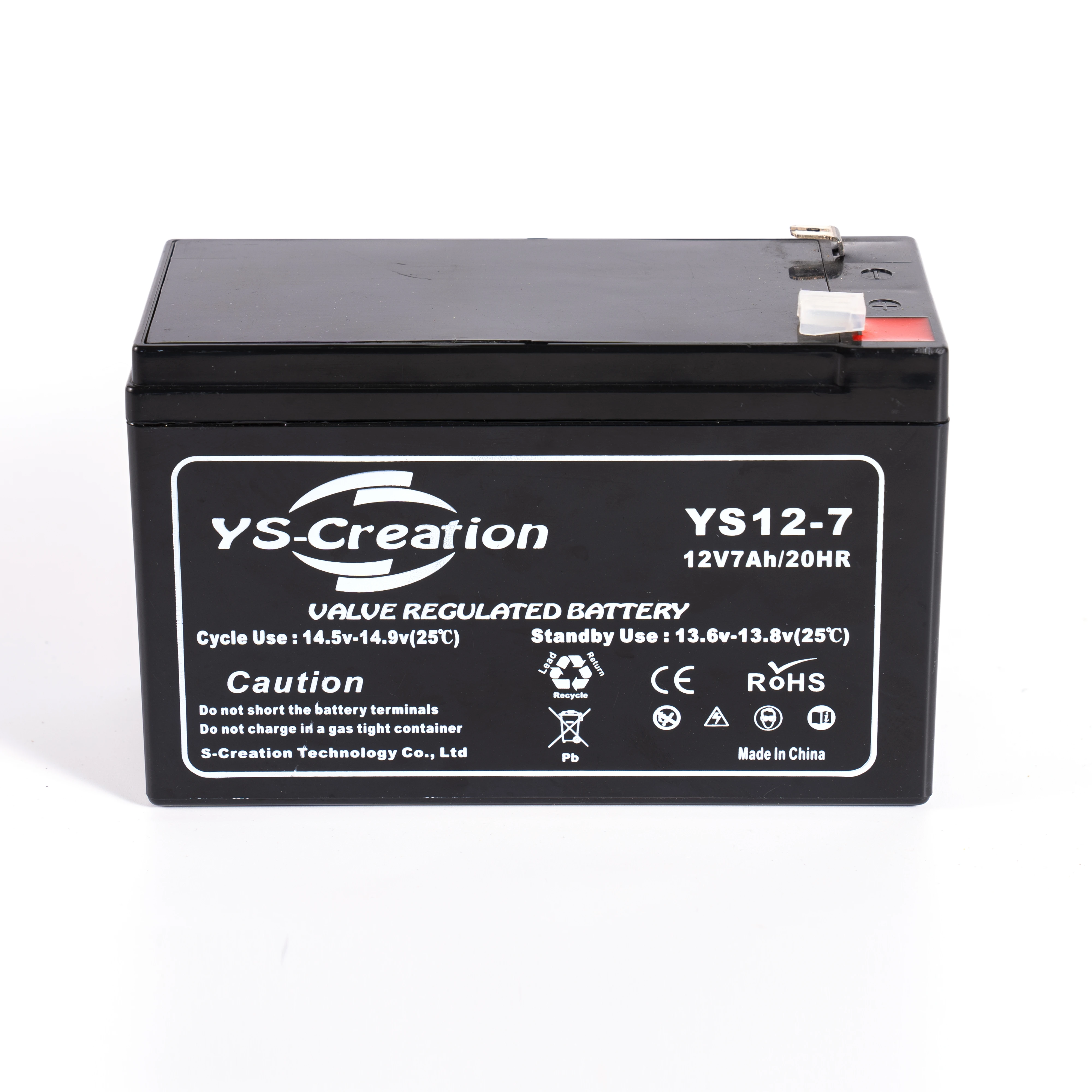 12V7Ah батарея 12 вольт свинцово-кислотные батареи герметичные аккумуляторные глубокого цикла