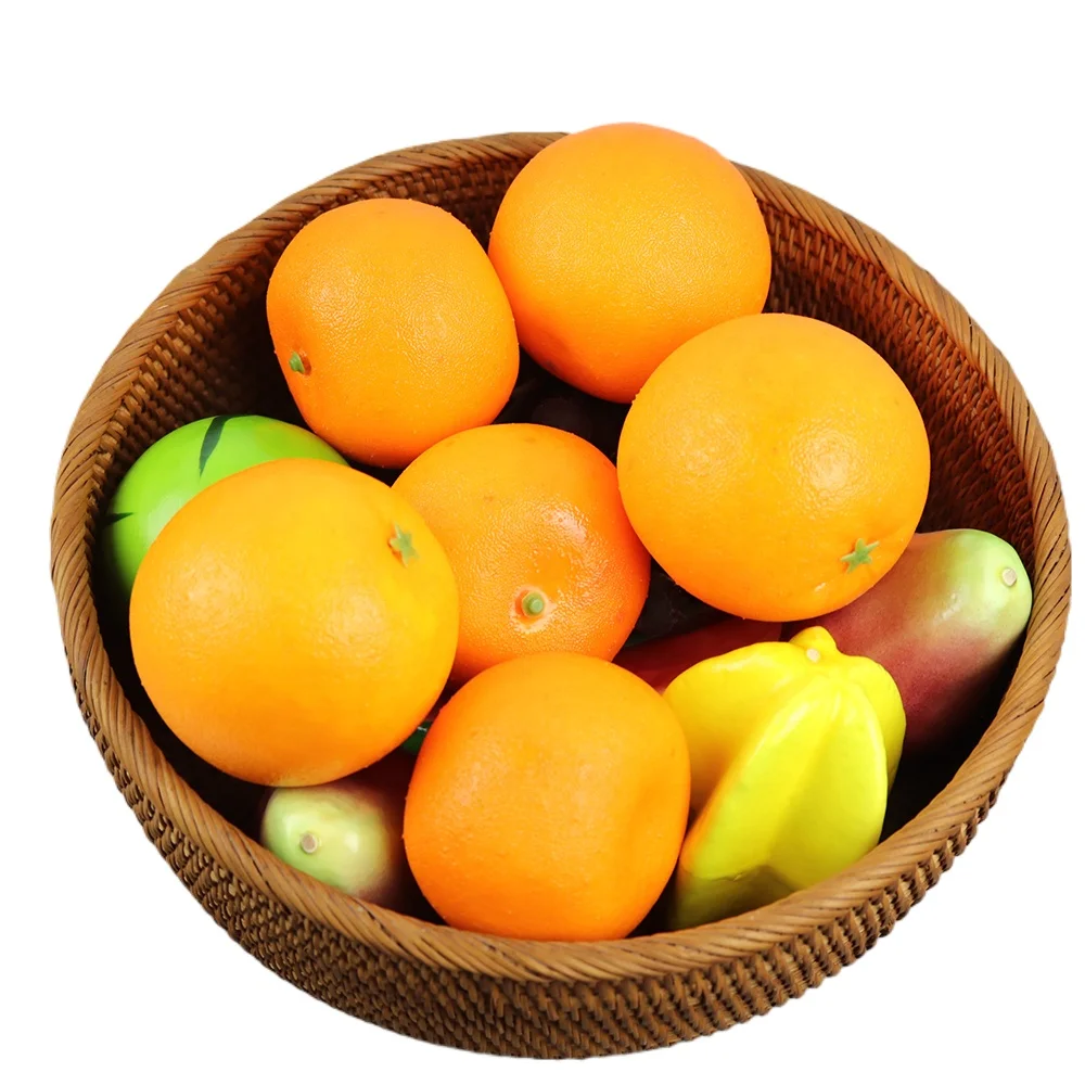 Premium Quality Simulated Oranges Realistic Decorative Fruits for Home and Office Decorative Artificial Tangerines