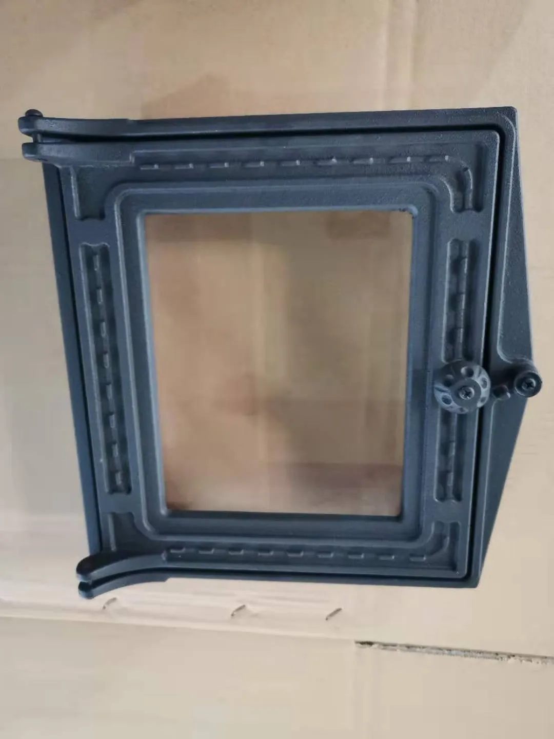 Seaway transportation cast iron stove door