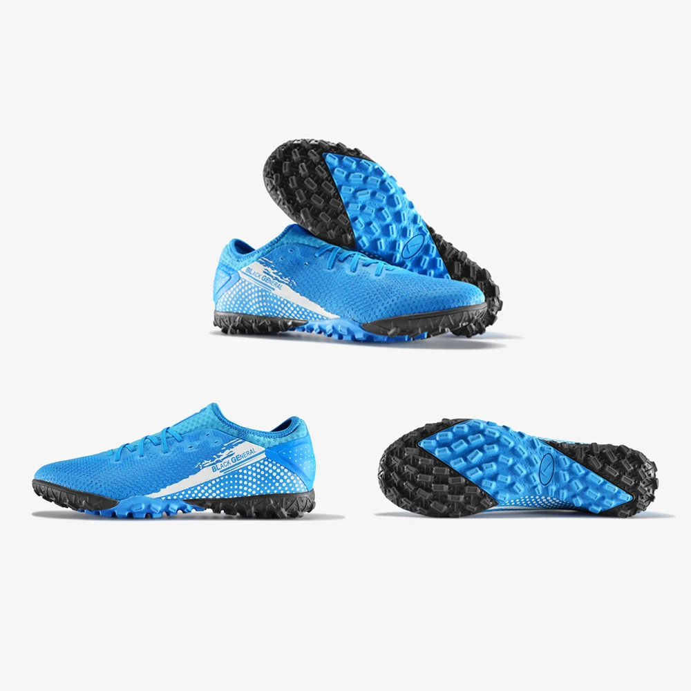 Professional TF Rubber Sole Spikes soccer shoes breathable anti-slip Training soccer shoes superfly 13 soccer shoes