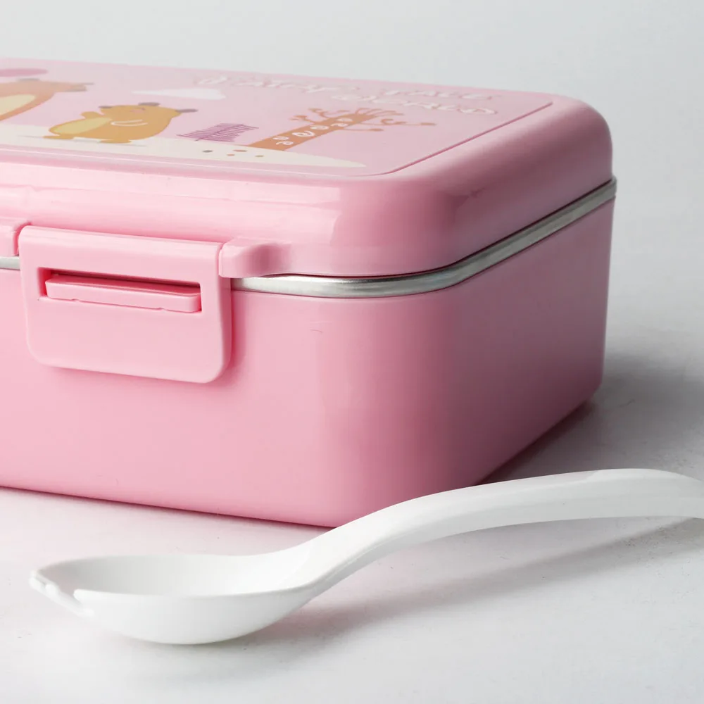 Ланч-бокс из нержавеющей стали Bento без БФА для