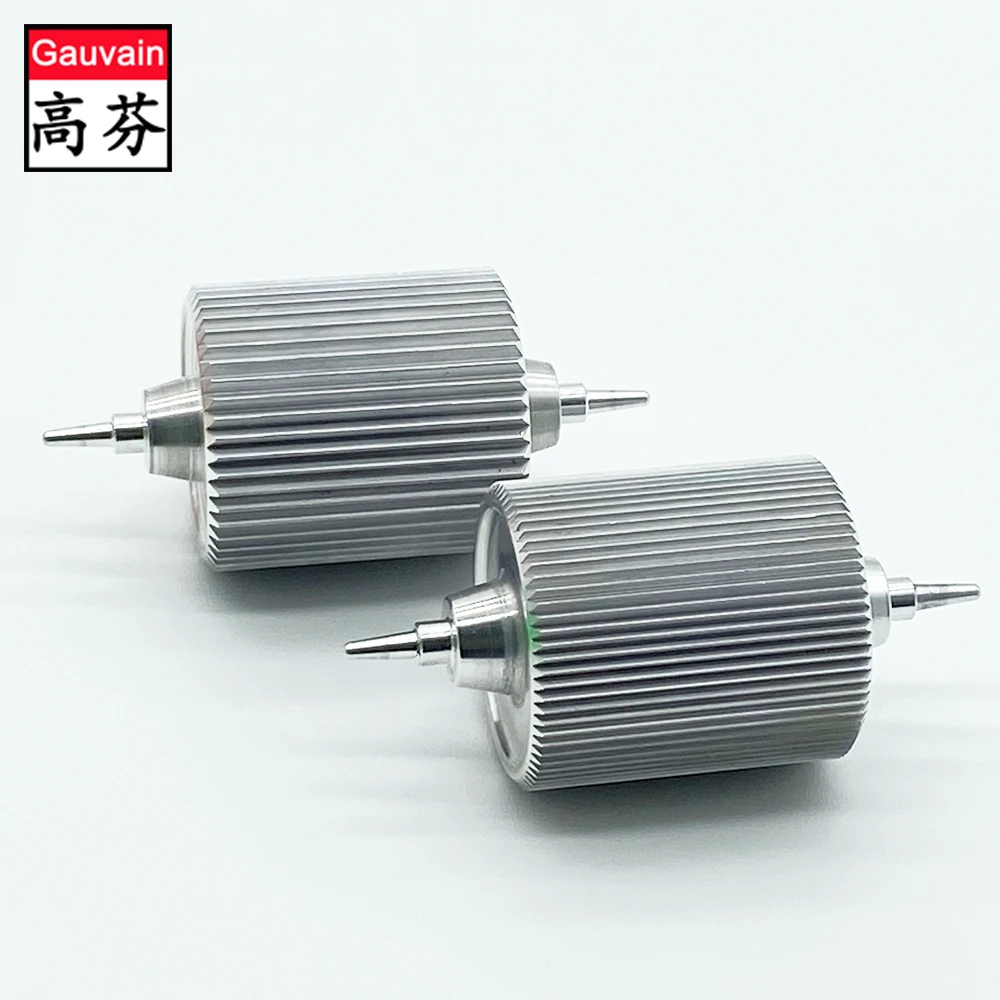 Large-capacity bearing-less roller leather edge painting box leather edge dyeing machine