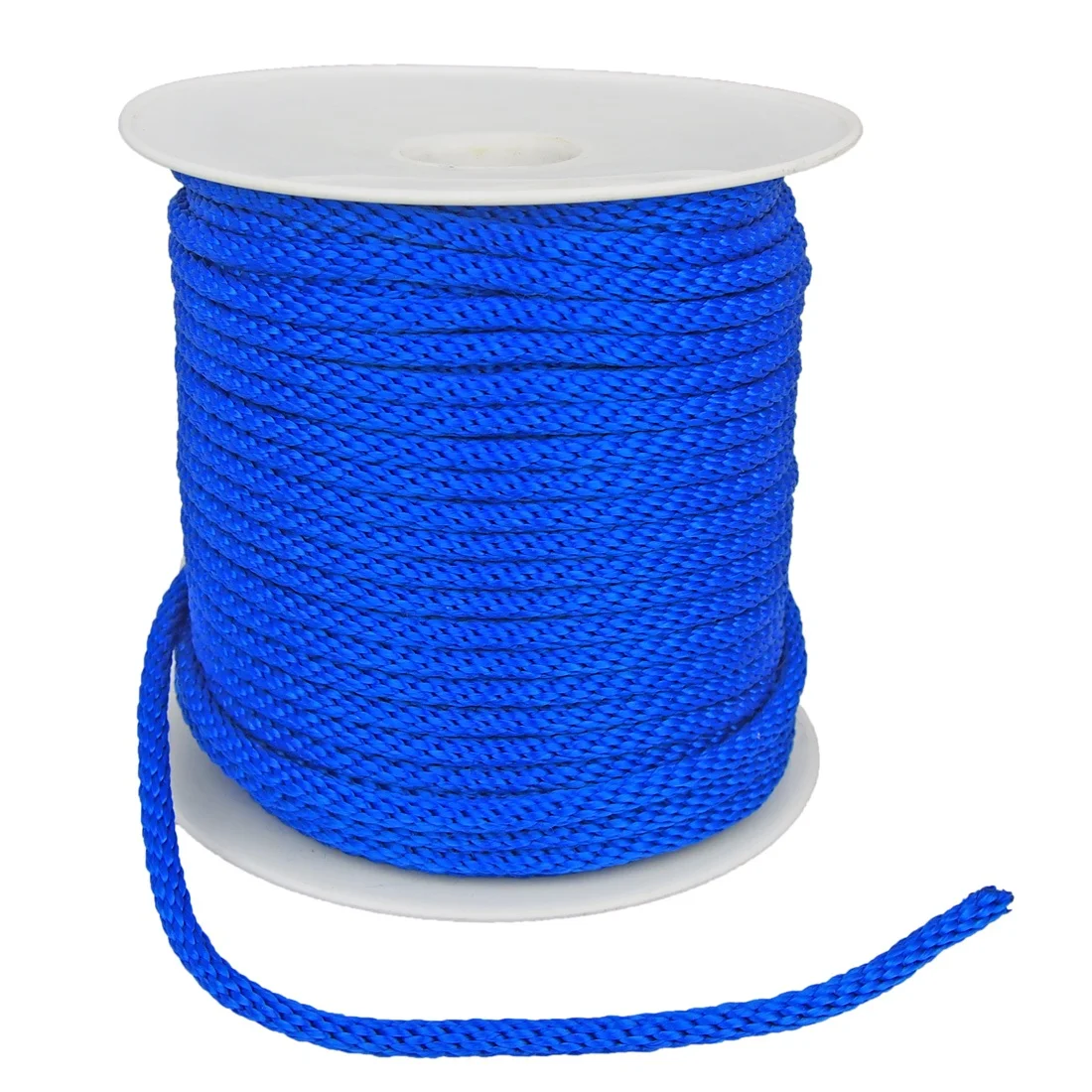 low stretch with knots easily 1/4inch pp multifilament solid braid rope