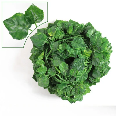 Листья винограда зеленые виноградные полосы искусственные листья растения для украшения дома декора интерьера