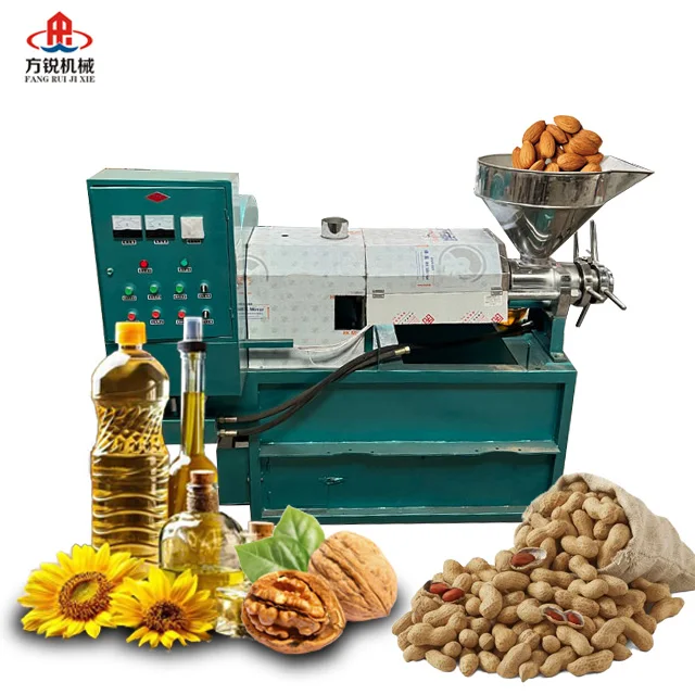 Commercial Cold Peanut Soybean Coconut Oil Press Machine Sesame Oil Mill Making Pressing Extracting Machine