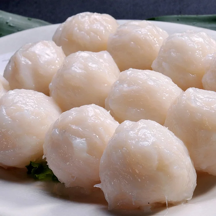 Fresh Frozen Curry Fish Balls Fried Fish Balls With Mapo Tofu For Export
