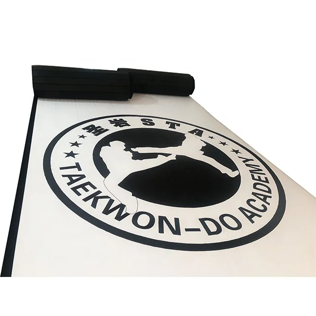 Factory wholesale high density XPE Judo Taekwondo Brazilian jiu-jitsu tatami wrestling boxing roll MATS