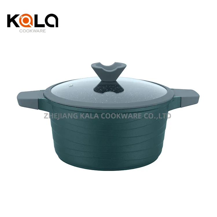 Лидер продаж, кухонный поставщик, Гранитная Антипригарная посуда, набор мраморных алюминиевых кастрюль для приготовления пищи, оптовая продажа, набор кухонной посуды