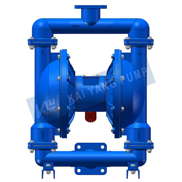 Bottom price single layer wear Pneumatic diaphragm water pump KYQ65LZ cast steel double diaphragm pump