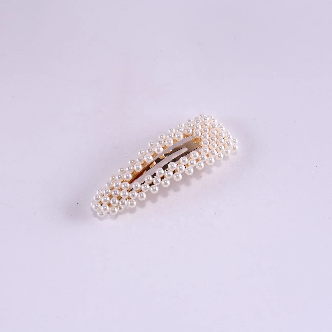Barrette Handmade Hair Accessories Colorful Beaded Snap BB Hair Clip Crystal Wedding Jewelry Hair Grip