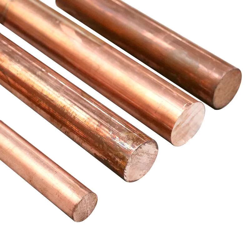 Oxygen Free Alloy Beryllium Brass Rod H70 H80 H90 C1100 For Gear Copper Round Bar