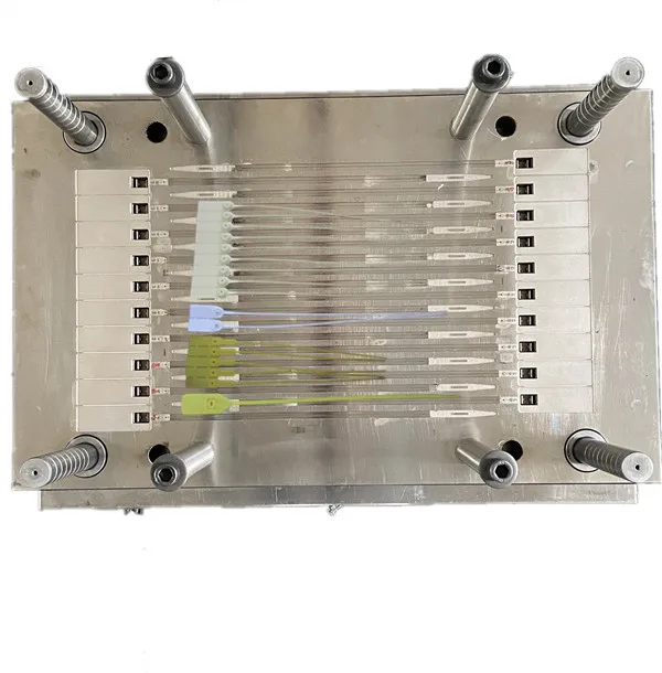 Seal Label tie mould from China  Nylon cable tie molds plastics injection mould Marker