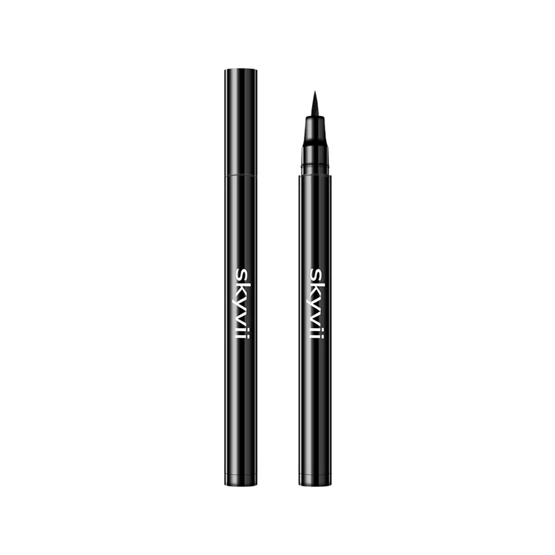 Private Label Fast Dry Eyes Makeup Vegan Eyeliner Pen Smooth Long Lasting Waterproof Black Matte Liquid Eyeliner Pencil